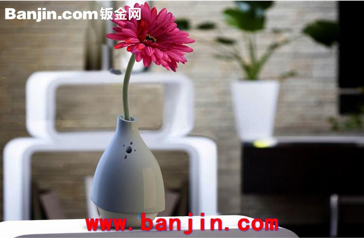 TGWH  非洲菊有氧玉净瓶 负离子迷你空气净化器