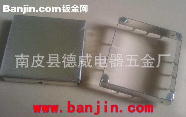 厂家加工销售射频模块屏蔽罩抗干扰好焊接 规格 58x34