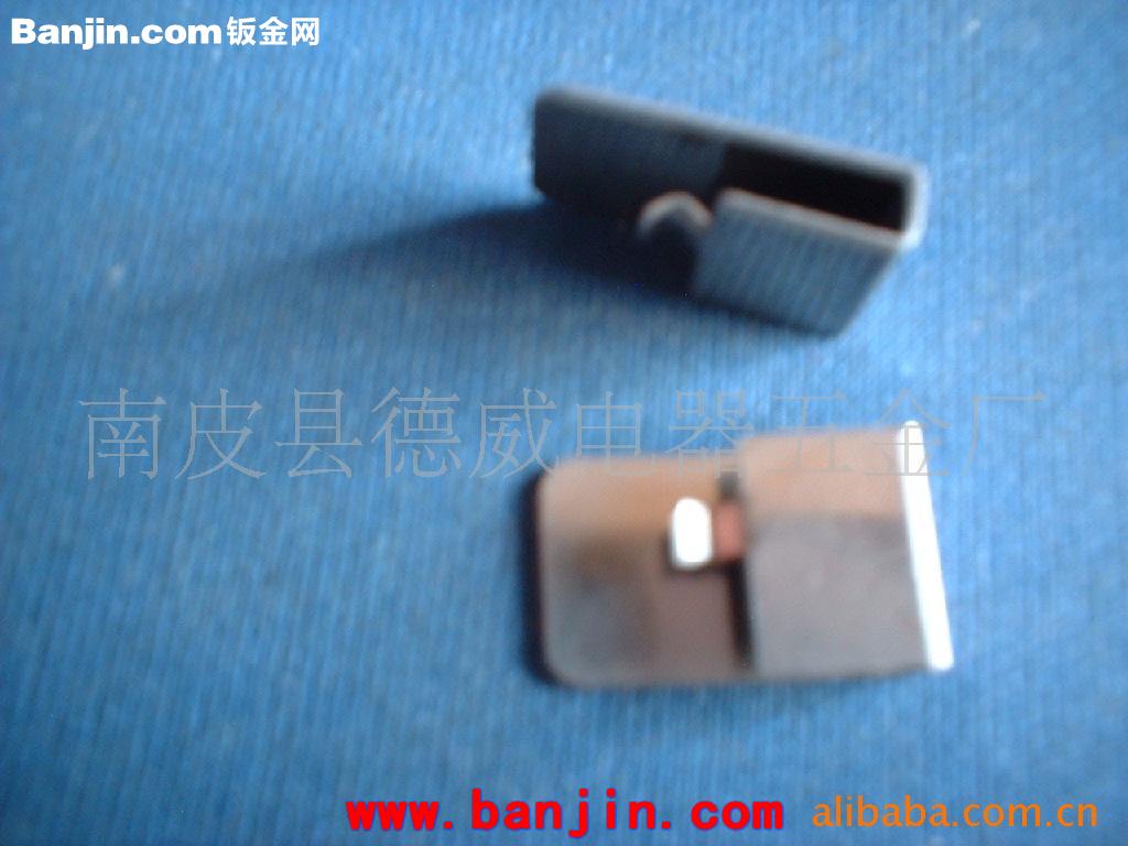 厂家直销节能灯管夹子材料磷青铜表面镀镍好焊接