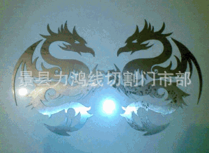 线切割水切割小孔机大锥度30度切割加工大批异形件模具模芯工艺品