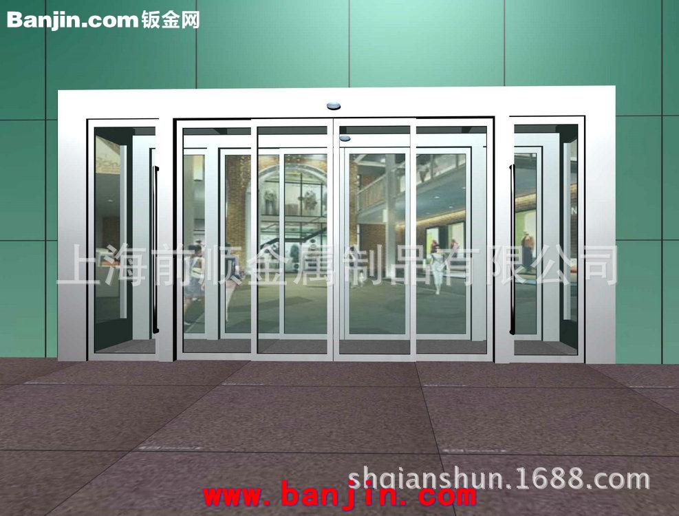 生产销售不锈钢自动门 感应门 感应自动门