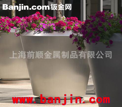 专业供应不锈钢花盆 上海不锈钢花盆  不锈钢景观花盆