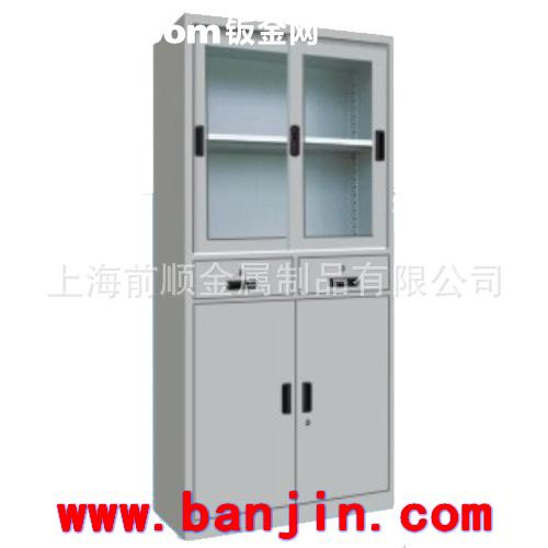 专业生产 电子密码文件柜加工 三层四门文件柜