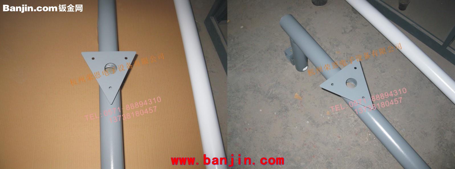 定做4米立杆带箱，挂箱挂杆，监控带户外设备箱支架，摄像头杆