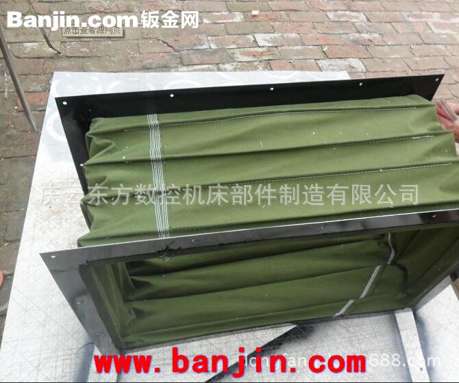方形伸缩软连接 加工定做帆布软连接 耐高温伸缩式软连接