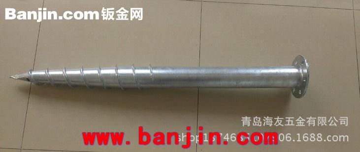 优质耐用螺旋地桩 温室大棚使用 太阳能光伏支架 厂家直销 