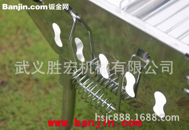 厂家直销 专业供应折叠烧烤架 不锈钢烧烤炉 中高档烧烤架 小号