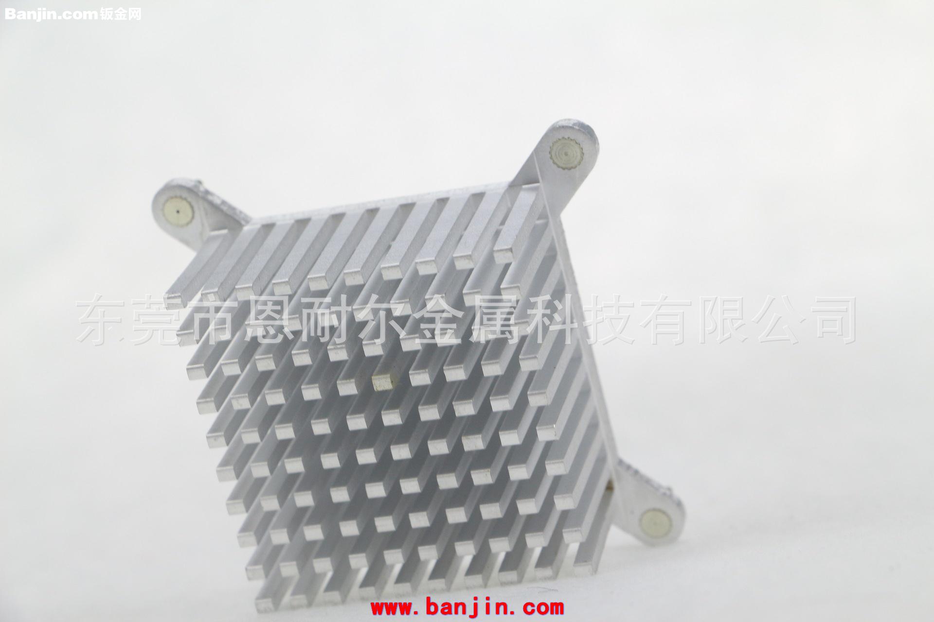 现货库存直销纯铝制作芯片散热器 电子散热片 挤压散热器 优惠