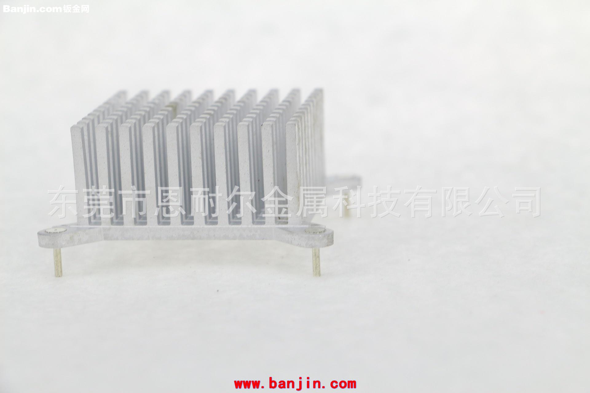 现货库存直销纯铝制作芯片散热器 电子散热片 挤压散热器 优惠