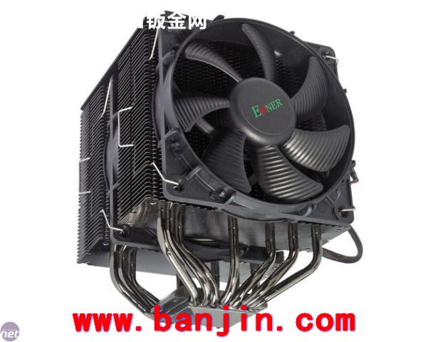 供应商直销超强功率风冷散热热管散热器 优质铜铝复合热管散热器