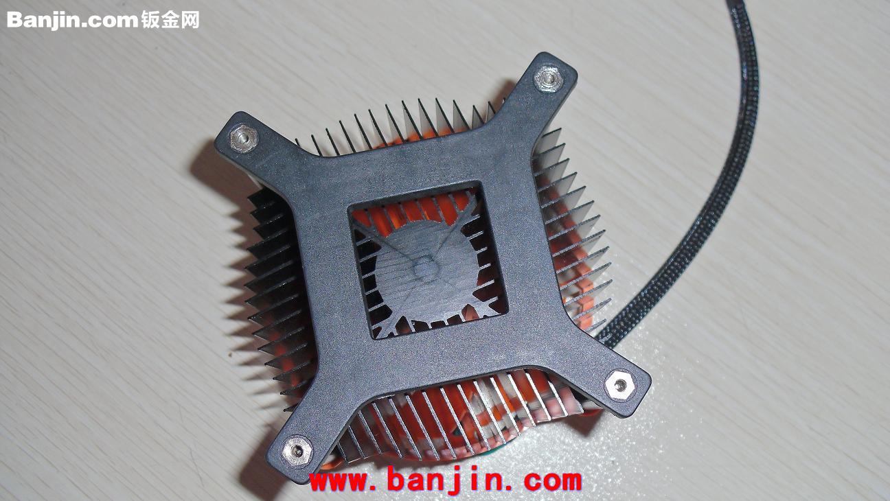 【厂家直销】FIN 755 黑色阳极CPU散热器