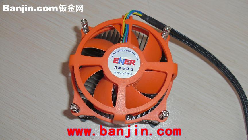 【厂家直销】FIN 755 黑色阳极CPU散热器