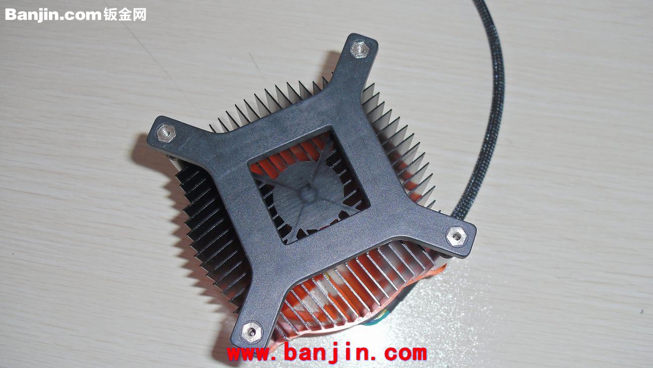 【厂家直销】FIN 755 黑色阳极CPU散热器