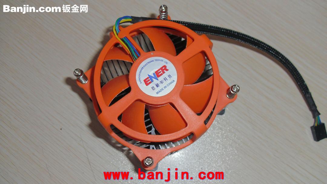 【厂家直销】FIN 755 黑色阳极CPU散热器