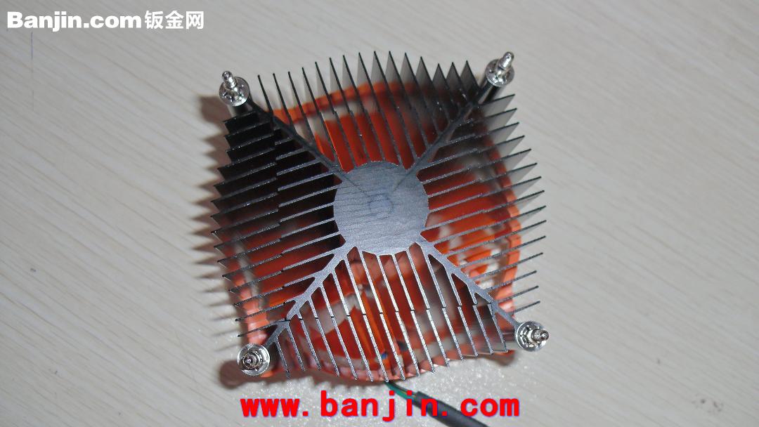 【厂家直销】FIN 755 黑色阳极CPU散热器