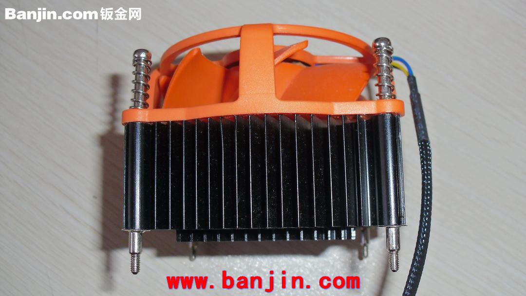 【厂家直销】FIN 755 黑色阳极CPU散热器