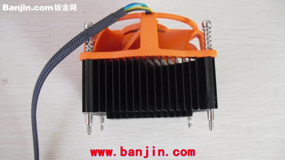 【厂家直销】FIN 755 黑色阳极CPU散热器