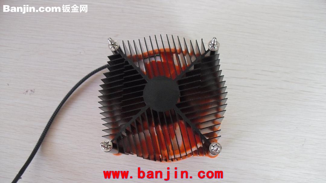 【厂家直销】FIN 755 黑色阳极CPU散热器