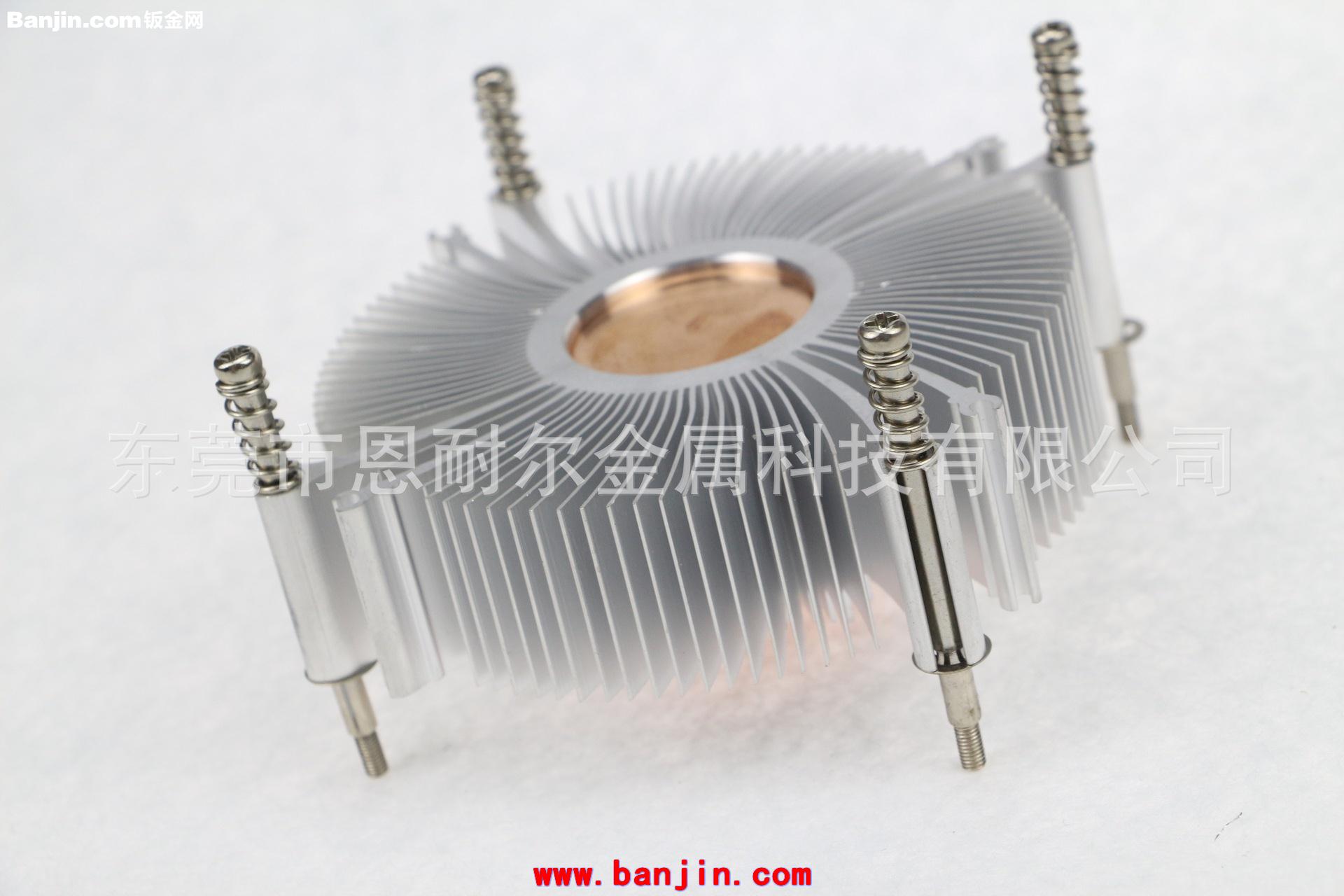 厂家现货98*30MMCPU散热器，支持多平台通用AMD/Intel散热器