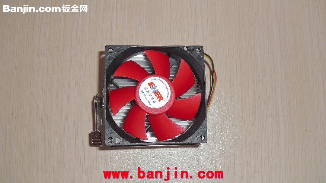 急速AMD冷却CPU散热器 FIN红黑色CPU散热器风扇