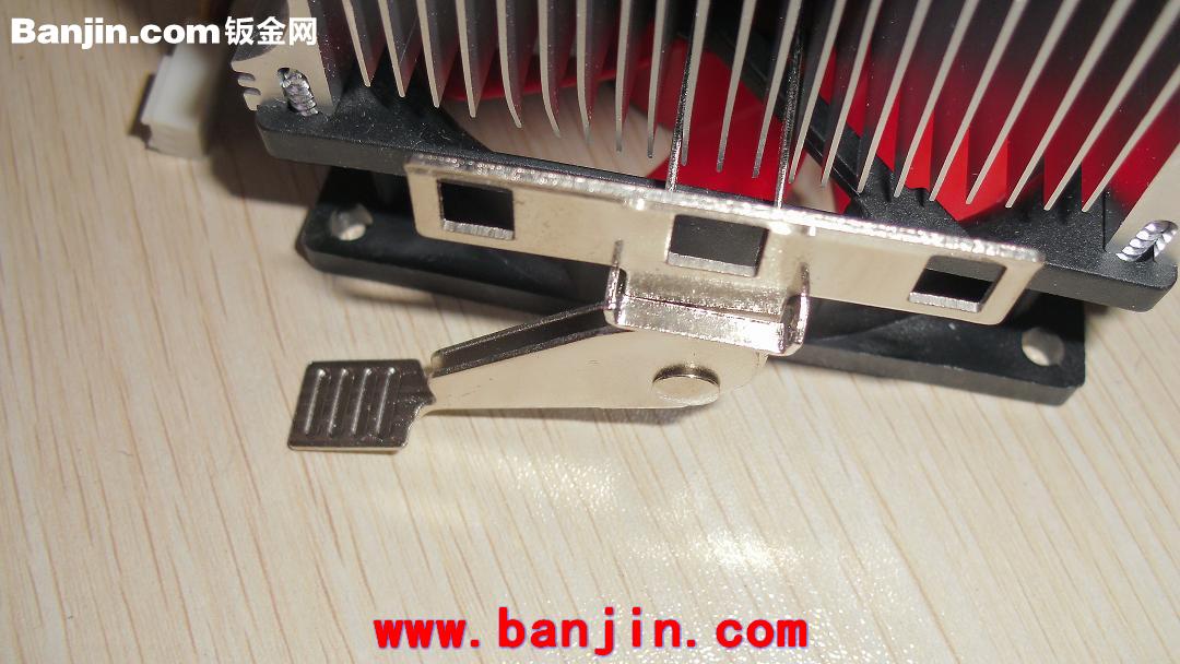 急速AMD冷却CPU散热器 FIN红黑色CPU散热器风扇