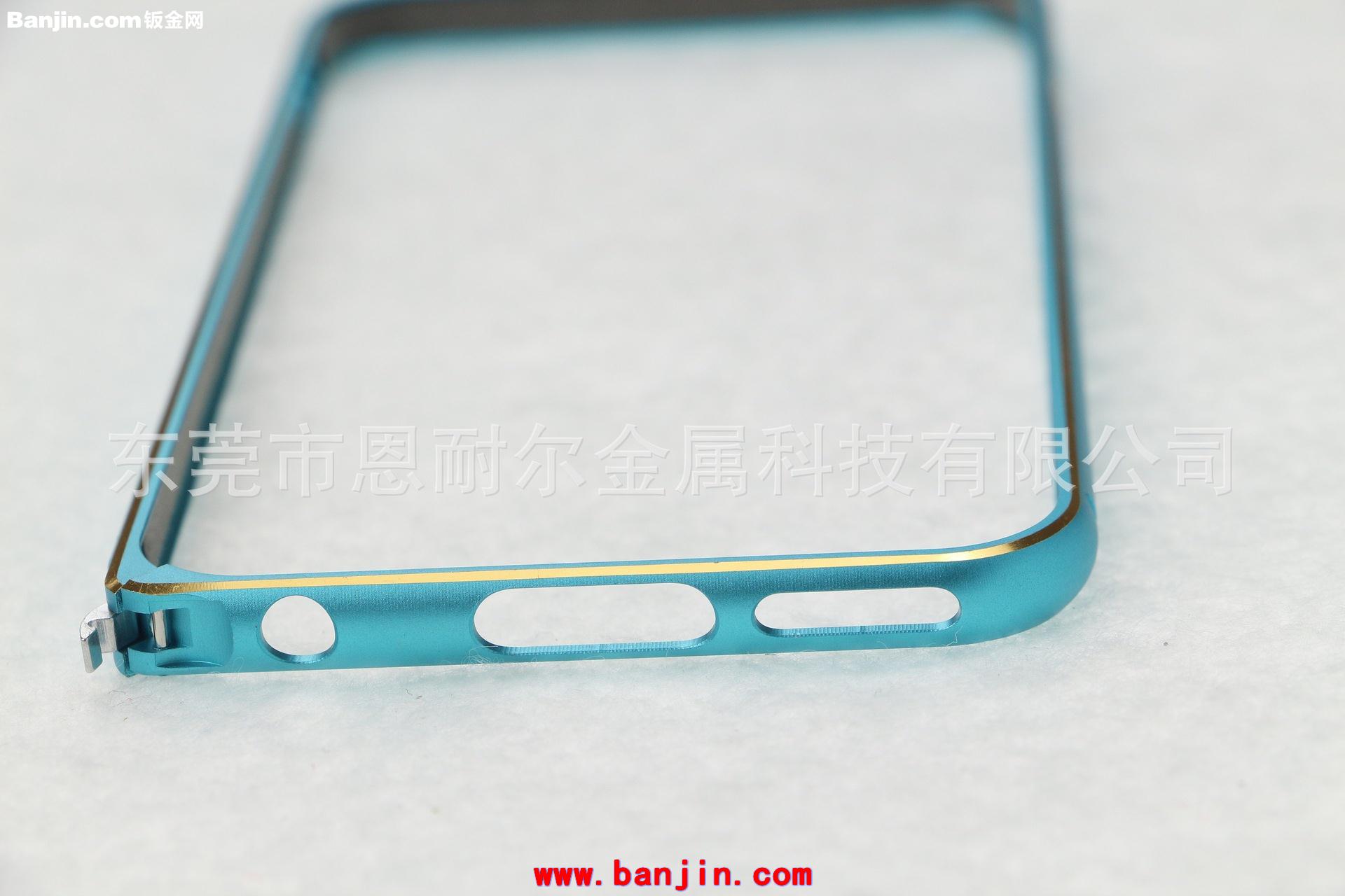 新款火热推荐苹果iphone6 4.7寸双色边铝外壳 手机保护壳 现货