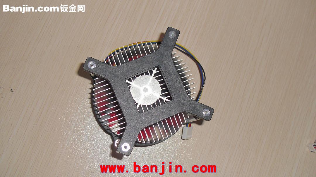 FIN红色不带铜CPU散热器,COLER775CPU散热器热销,CPU散热器厂家