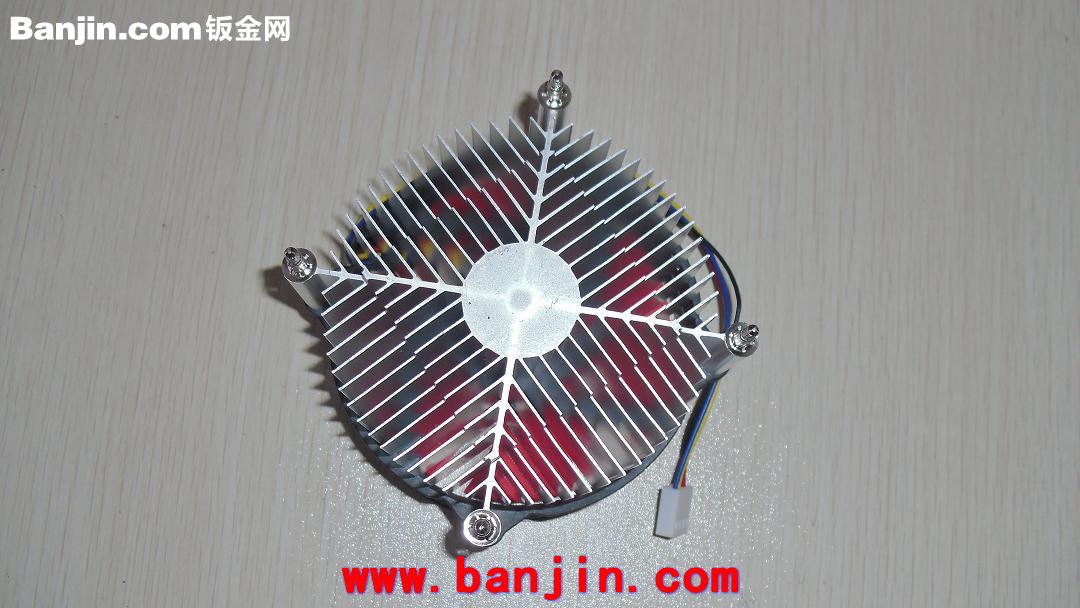 FIN红色不带铜CPU散热器,COLER775CPU散热器热销,CPU散热器厂家