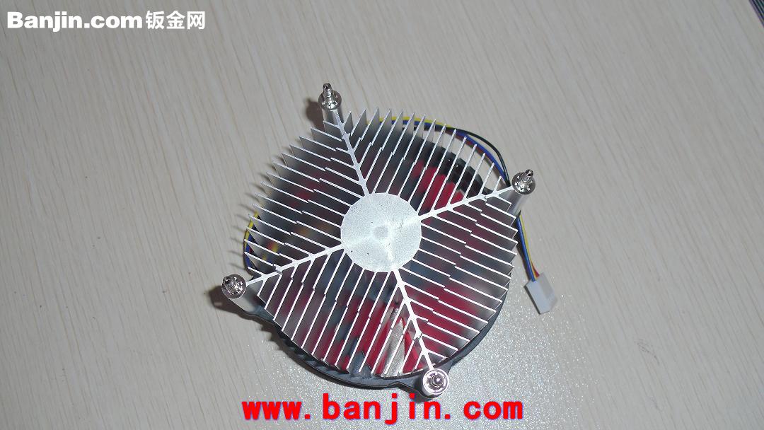 FIN红色不带铜CPU散热器,COLER775CPU散热器热销,CPU散热器厂家