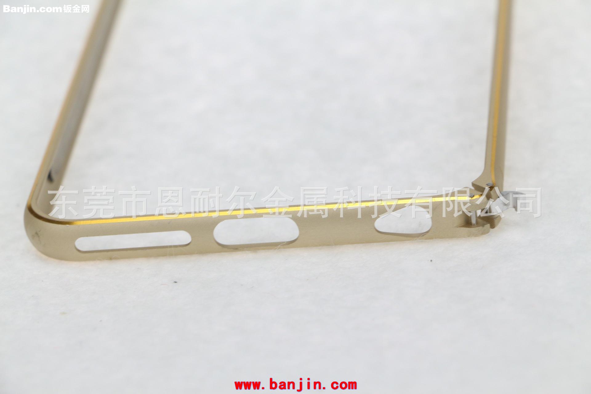 新款苹果iphone6土豪金铝边框外壳 iphone6 5.5铝外壳苹果5外壳