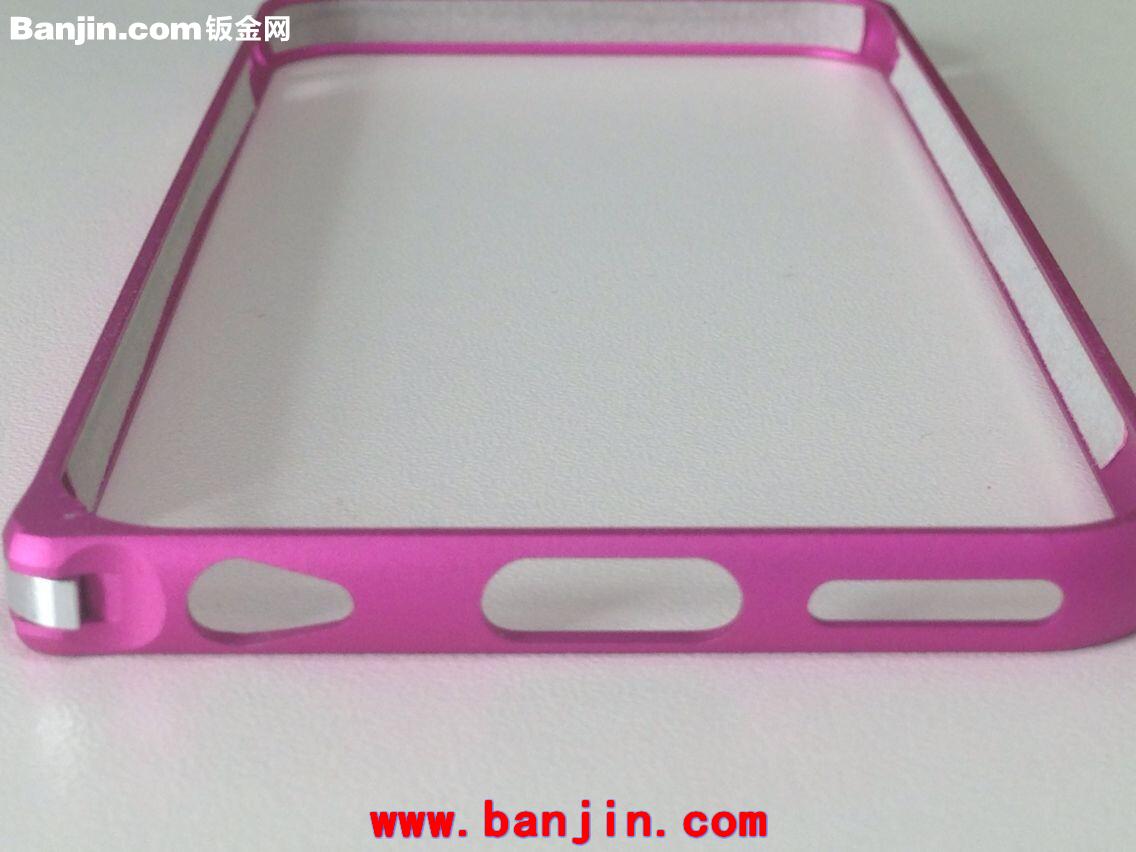 厂家大量供应iPhone铝外壳/iphone6 plus 5.5寸紫色边框铝外壳