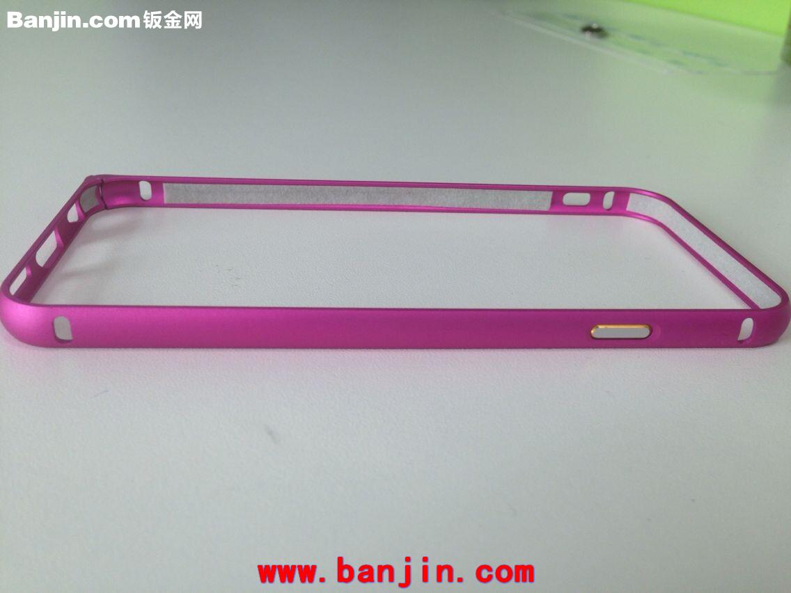 厂家大量供应iPhone铝外壳/iphone6 plus 5.5寸紫色边框铝外壳