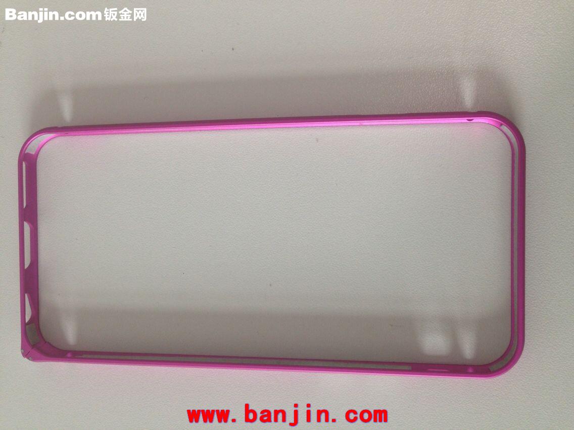 厂家大量供应iPhone铝外壳/iphone6 plus 5.5寸紫色边框铝外壳