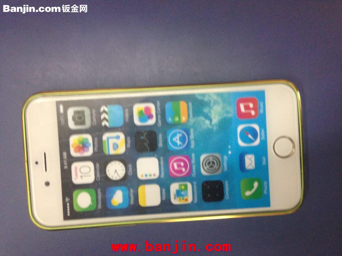 供应苹果iphone6 4.7金属双边带钻铝边框外壳 大量现货 欢迎订购