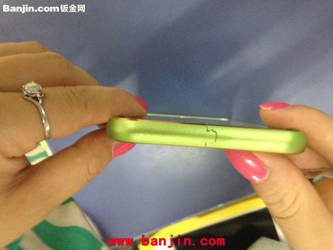 供应苹果iphone6 4.7金属双边带钻铝边框外壳 大量现货 欢迎订购