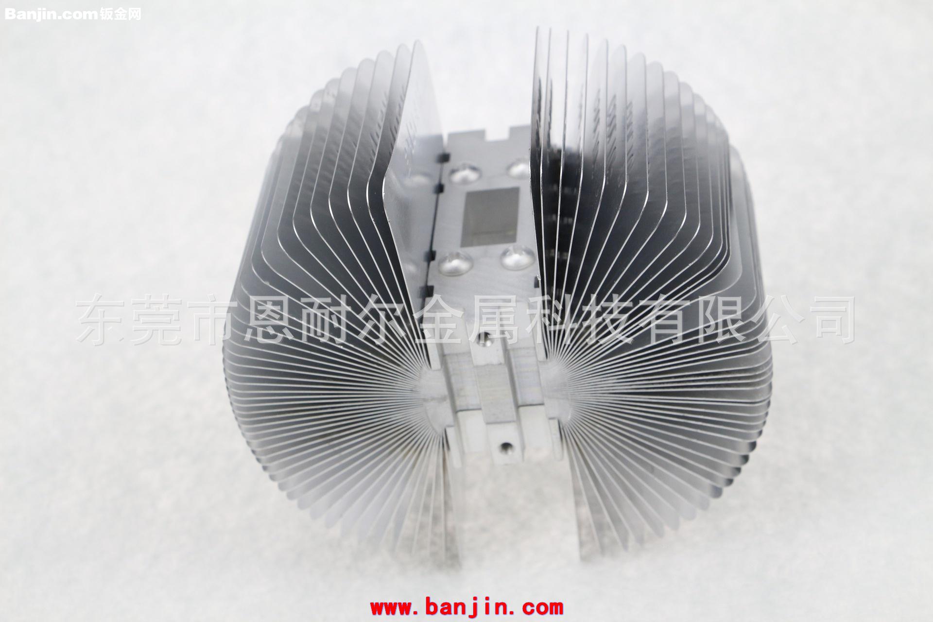 专业散热厂家供应连续模鳍片散热器，CPU散热器，铝散热器