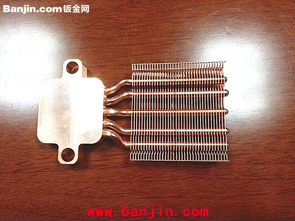 东莞恩耐尔供应铜热管焊接散热器报价 铜热管焊接散热器片批发