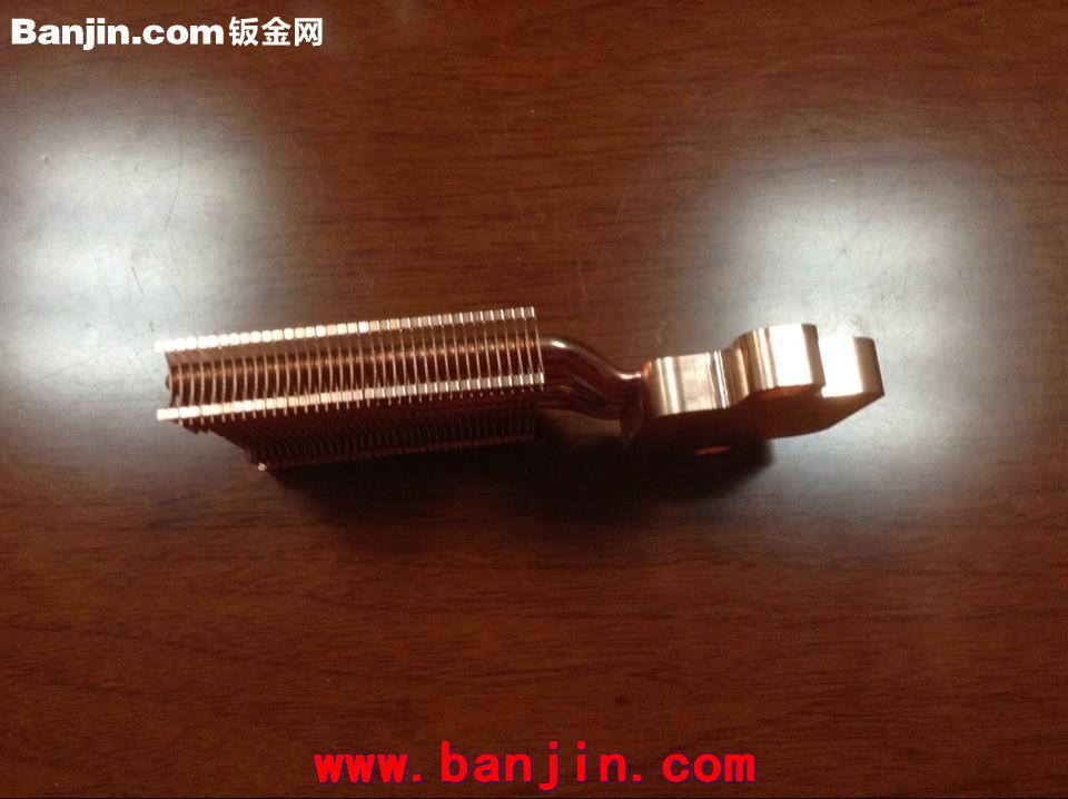东莞恩耐尔供应铜热管焊接散热器报价 铜热管焊接散热器片批发