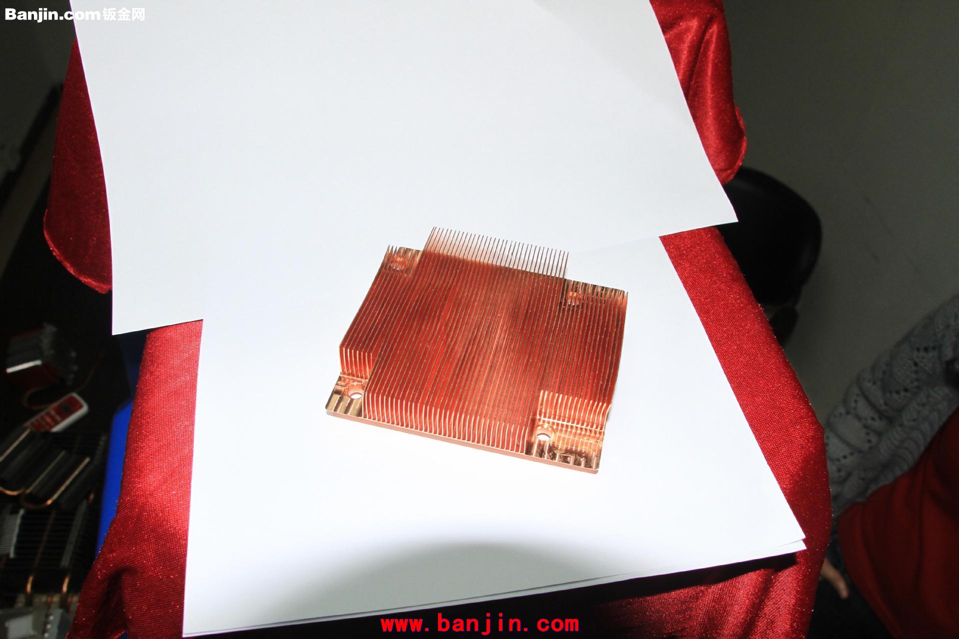 专业生产纯铜铲齿散热器 焊接热管散热器 LED散热器 铝合金散热器