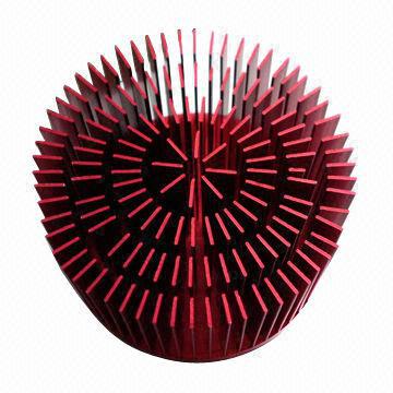 东莞塘厦特价优惠大批量冷锻LED散热器 大功率太阳花散热器