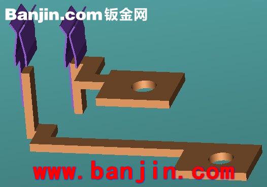 铜冲压件 电子插件 接触片
