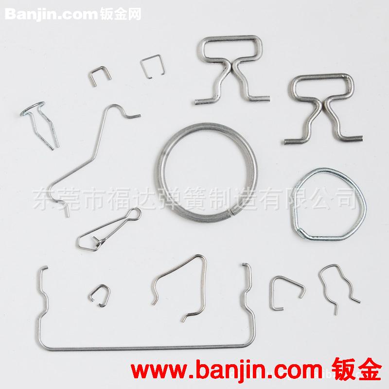 【推广】厂家批量加工供应优质的卡簧，扁簧。