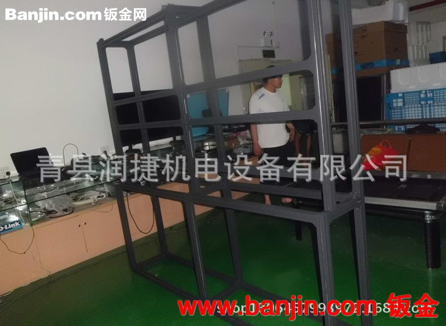 大屏拼接式移动支架 柜式移动拼接墙-河北青县生产厂家