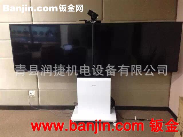润捷牌 电视移动落地立式支架 电视推车展示架 适合30~60寸佩挂