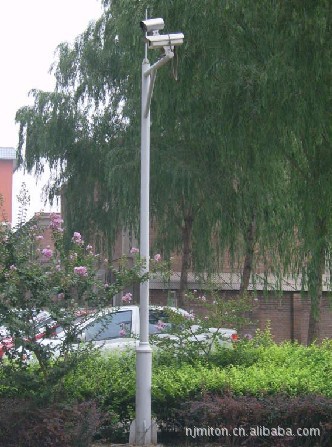 监控杆，摄象机杆，不锈钢杆，道路杆，球机监控杆
