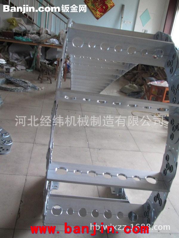 江苏TL95III型电缆运行钢铝拖链 金属拖链生产厂家