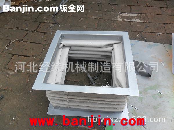 按要求订做帆布防护罩 帆布防尘罩 方形耐磨软连接