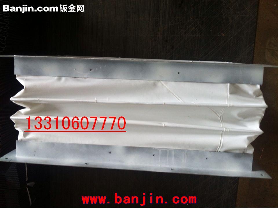 风机口专用帆布风管 圆形方形软连接