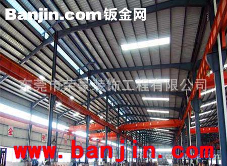 供应钢结构车间厂房工程