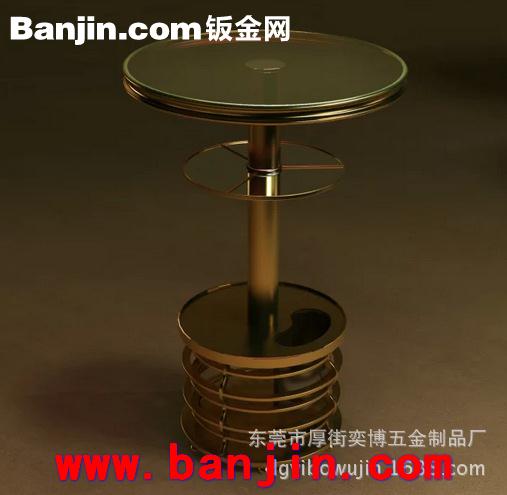 定制各种酒吧桌吧椅不锈钢抛光定制